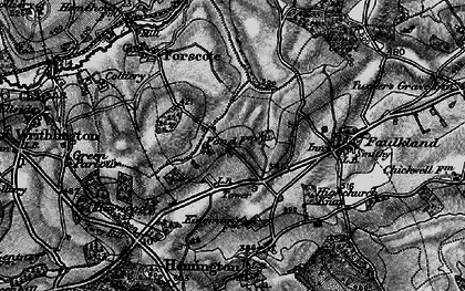 Old map of Rockley Ford in 1898