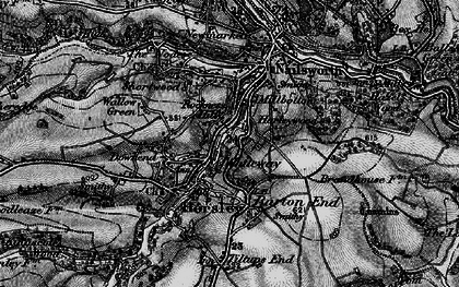 Old map of Rockness in 1897