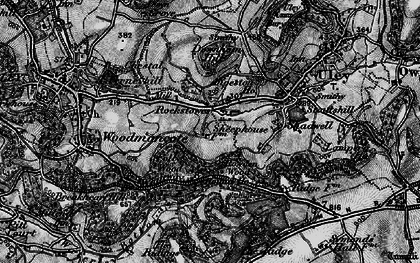 Old map of Rockstowes in 1897