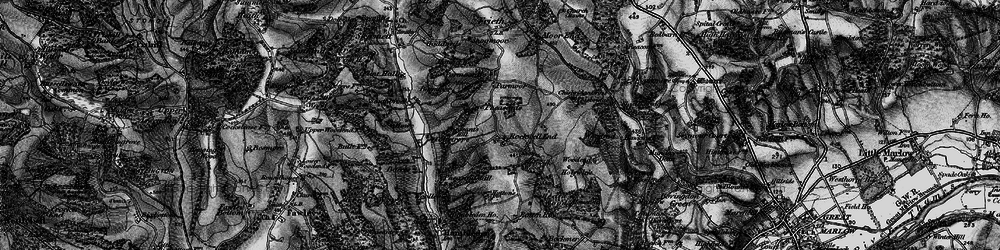 Old map of Rockwell End in 1895