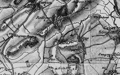 Old map of Bincombe Wood in 1898