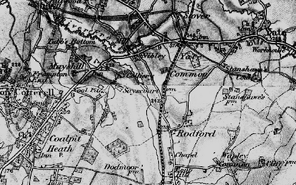 Old map of Rodford in 1898
