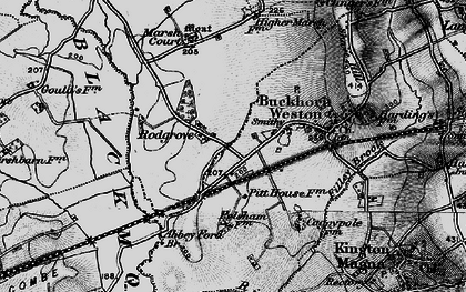 Old map of Rodgrove in 1898