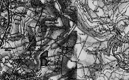 Old map of Roebuck Low in 1896