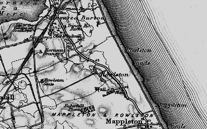 Old map of Rolston in 1897