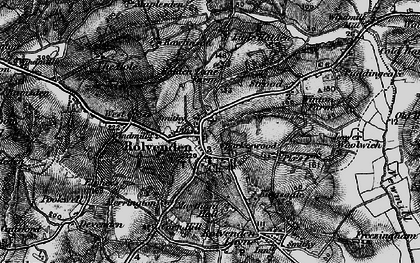 Old map of Rolvenden in 1895
