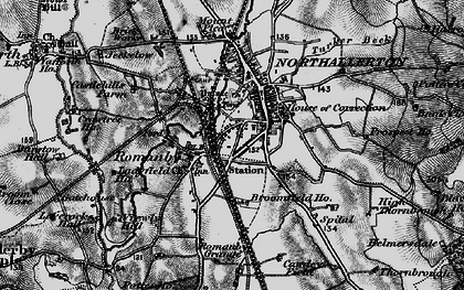 Old map of Romanby in 1898