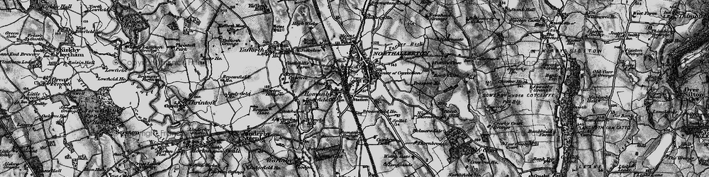 Old map of Romanby in 1898