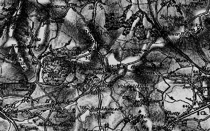 Old map of Romsley Hill in 1899