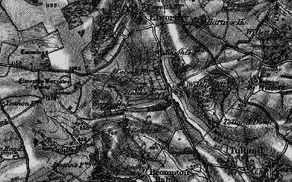 Old map of Rook's Nest in 1898