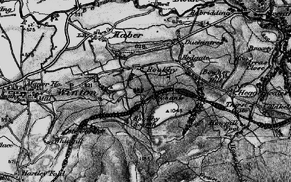 Old map of Birkett Beck in 1897