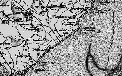 Old map of Roosebeck in 1897