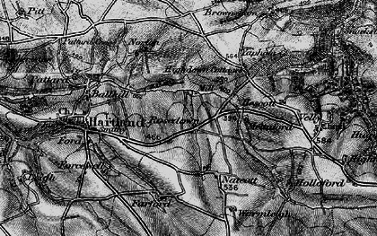 Old map of Rosedown in 1896