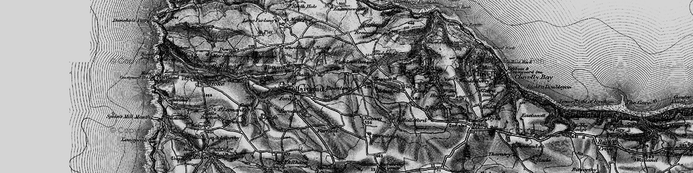 Old map of Rosedown in 1896