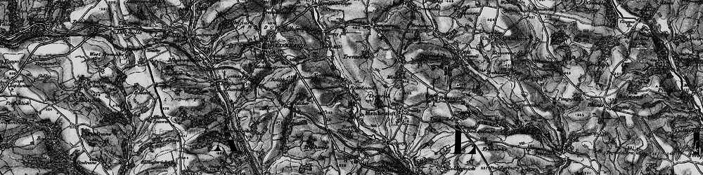 Old map of Trethawle Fm in 1896