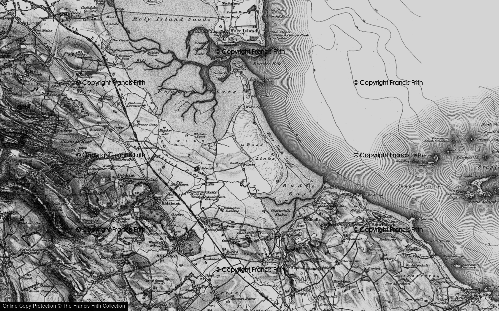 Old Map of Ross, 1897 in 1897
