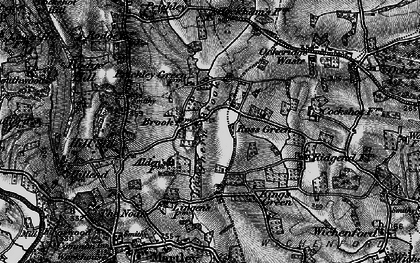 Old map of Ross Green in 1898