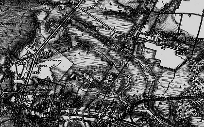 Old map of Rossmore in 1895