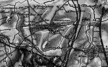 Old map of Rothersthorpe in 1898