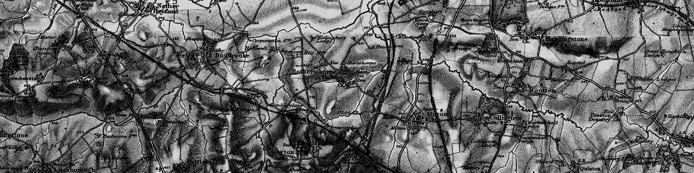 Old map of Rothersthorpe in 1898