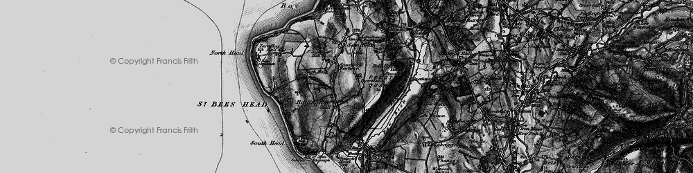 Old map of Tomlin in 1897