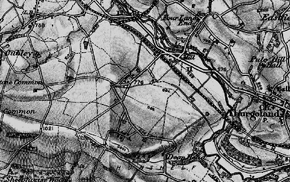 Old map of Roughbirchworth in 1896