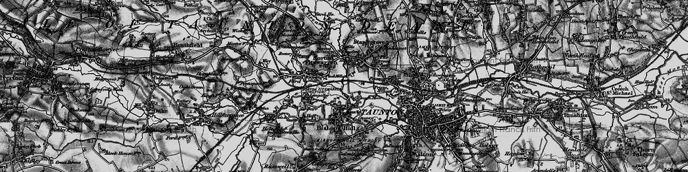 Old map of Roughmoor in 1898