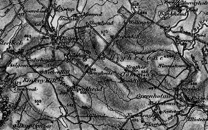 Old map of Roughsike in 1897
