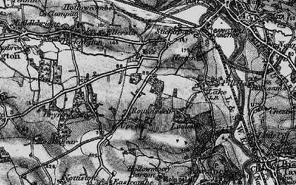 Old map of Roundswell in 1898