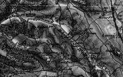 Old map of Rout's Green in 1895