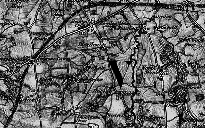 Old map of Rowden in 1898