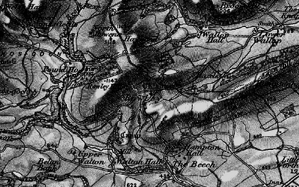 Old map of Rowley in 1897