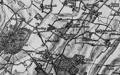 Old map of Rowling in 1895