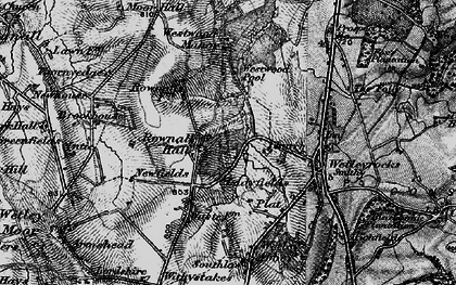 Old map of Rownall in 1897