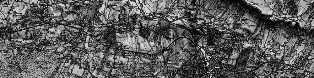 Old map of Royal British Legion Village in 1895