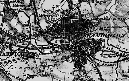 Old map of Leamington Spa in 1898