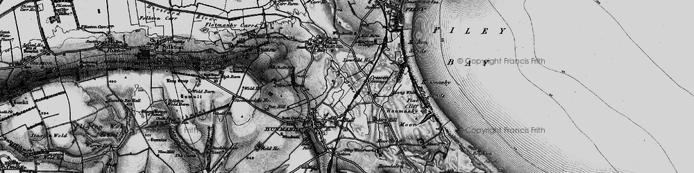 Old map of Royal Oak in 1897