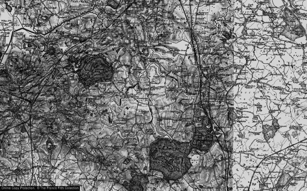 Old Map of Royal's Green, 1897 in 1897