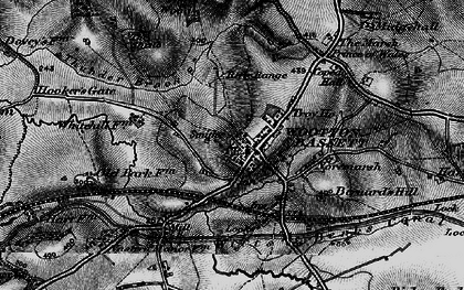 Old map of Brynard's Hill in 1898
