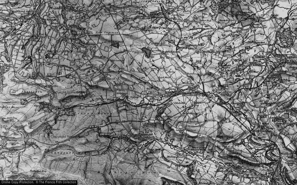 Old Map of Royd, 1896 in 1896