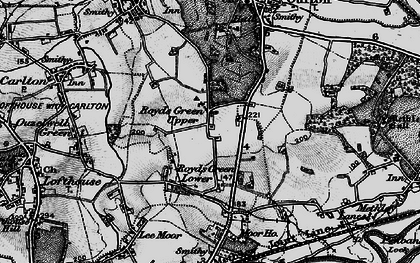 Old map of Royds Green in 1896