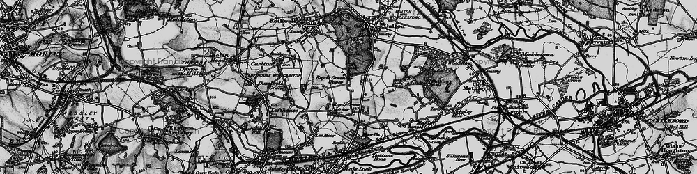 Old map of Royds Green in 1896