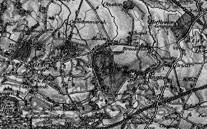 Old map of Ruloe in 1896