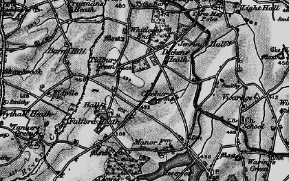 Old map of Rumbush in 1899