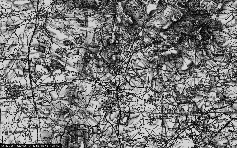 Old Map of Rumer Hill, 1898 in 1898