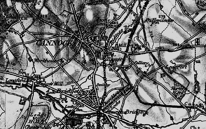 Old map of Rumer Hill in 1898