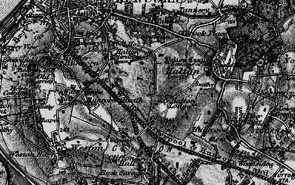 Old map of Runcorn in 1896