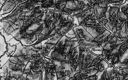 Old map of Russell's Green in 1895