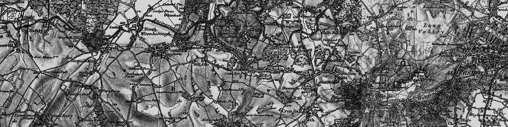 Old map of Buttridge in 1895