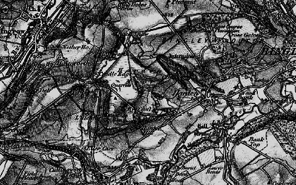 Old map of Ryecroft in 1898